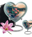 Heart-shaped Lotus Urn