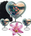 Heart-shaped Lotus Urn