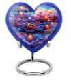 Cosmic Dragonfly Heart Urn