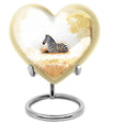 Zebra Double Urns Large Funeral, Ashes Urn For Ashes
