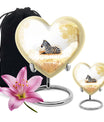 Zebra Double Urns Large Funeral, Ashes Urn For Ashes