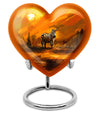 Zebra Urn For Ashes Adult Funeral, Ashes Cremation Urn