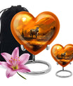 Zebra Urn For Ashes Adult Funeral, Ashes Cremation Urn