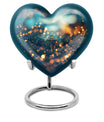 Heart-shaped DRAGONFLY Urn