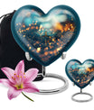 Heart-shaped DRAGONFLY Urn