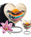 MOUNTAINS Heart Urn