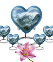  MOUNTAINS Heart Urn 