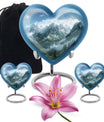  MOUNTAINS Heart Urn 