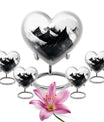 MOUNTAINS Heart Designed Medium Memorial Urn