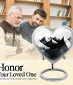 MOUNTAINS Heart Designed Medium Memorial Urn