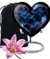 Galaxy Small Urn For Ashes Funeral, Ashes Memorial Urn