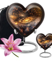 Galaxy Keepsake For Human Ashes Funeral, Ashes Urn For Ashes