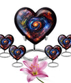 Galaxy Theme Large Urn With 4 Keepsake Urn