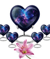 Galaxy Theme Large Urn With 4 Keepsake Urn