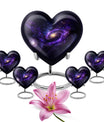 Galaxy Theme Large Urn With 4 Keepsake Urn