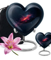 Galaxy Theme Large Urn With 1 Keepsake Urn