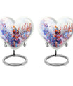 Heart-shaped Butterfly Urn