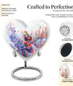 Heart-shaped Butterfly Urn