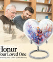 Heart-shaped Butterfly Urn