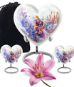 Heart-shaped Butterfly Urn