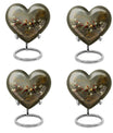 Cardinal Bird Theme 3 Inch Keepsake Pack of 4