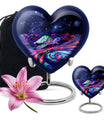 Turtle Theme Large Urn With 1 Keepsake Urn