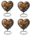 Owl Urn designed heart Shape