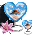 Turtle Theme Large Urn With 1 Keepsake Urn