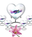 Turtle Theme Large Urn With 4 Keepsake Urn