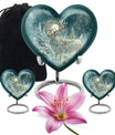 Deer Theme Large Urn With 2 Keepsake Urn