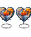 Mapple Leaf Theme 3 Inch Keepsake Pack of 2