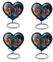 Tiger Theme 3 Inch Keepsake Pack of 4
