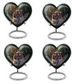 Tiger Theme 3 Inch Keepsake Pack of 4