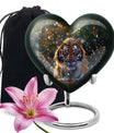 Tiger Theme Large Urn 10 Inch