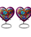Flowers Theme 3 Inch Keepsake Pack of 2
