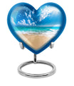 Heart Design Beach Urn