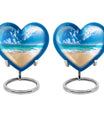 Heart Design Beach Urn