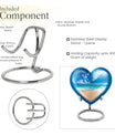 Heart Design Beach Urn