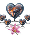 Dove Theme Large Urn With 4 Keepsake Urn