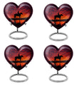 Cowboy Theme 3 Inch Keepsake Pack of 4