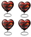 Cowboy Theme 3 Inch Keepsake Pack of 4