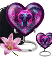 Mamoth Theme Large Urn With 1 Keepsake Urn