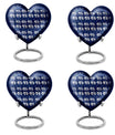 Elephant Family Theme 3 Inch Keepsake Pack of 4