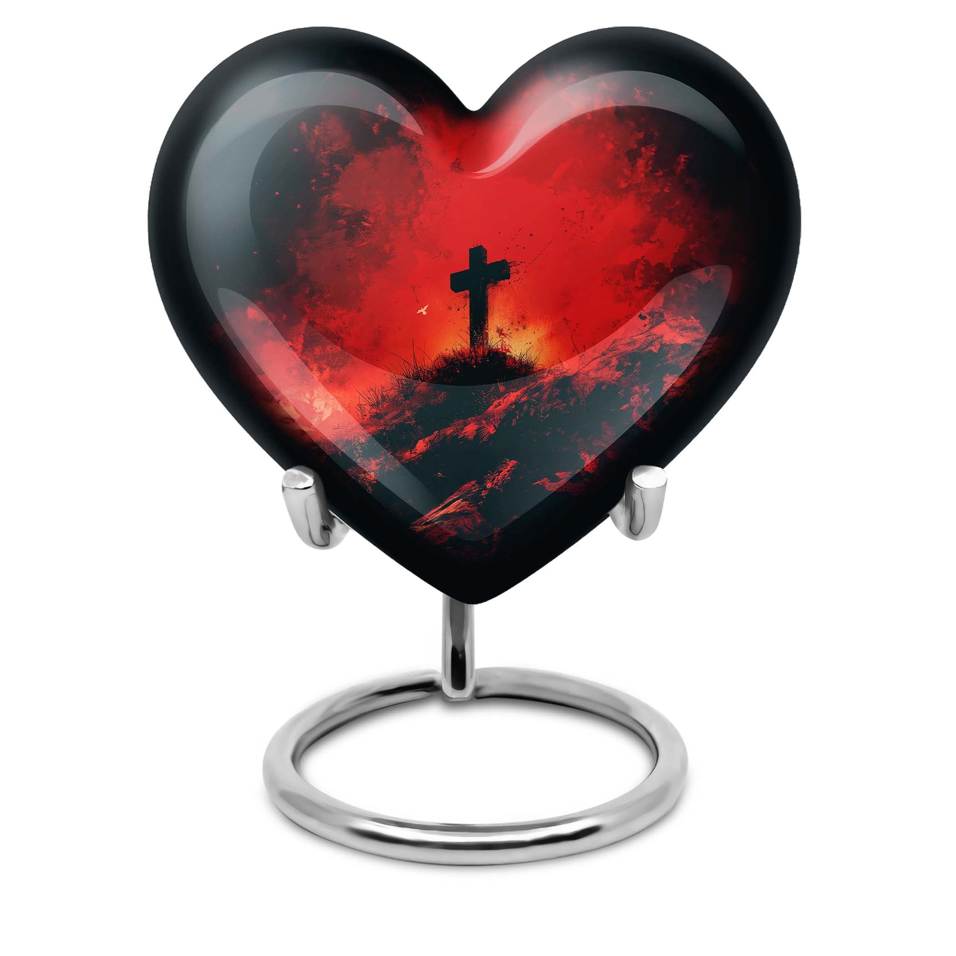 10-inch Heart Urn 