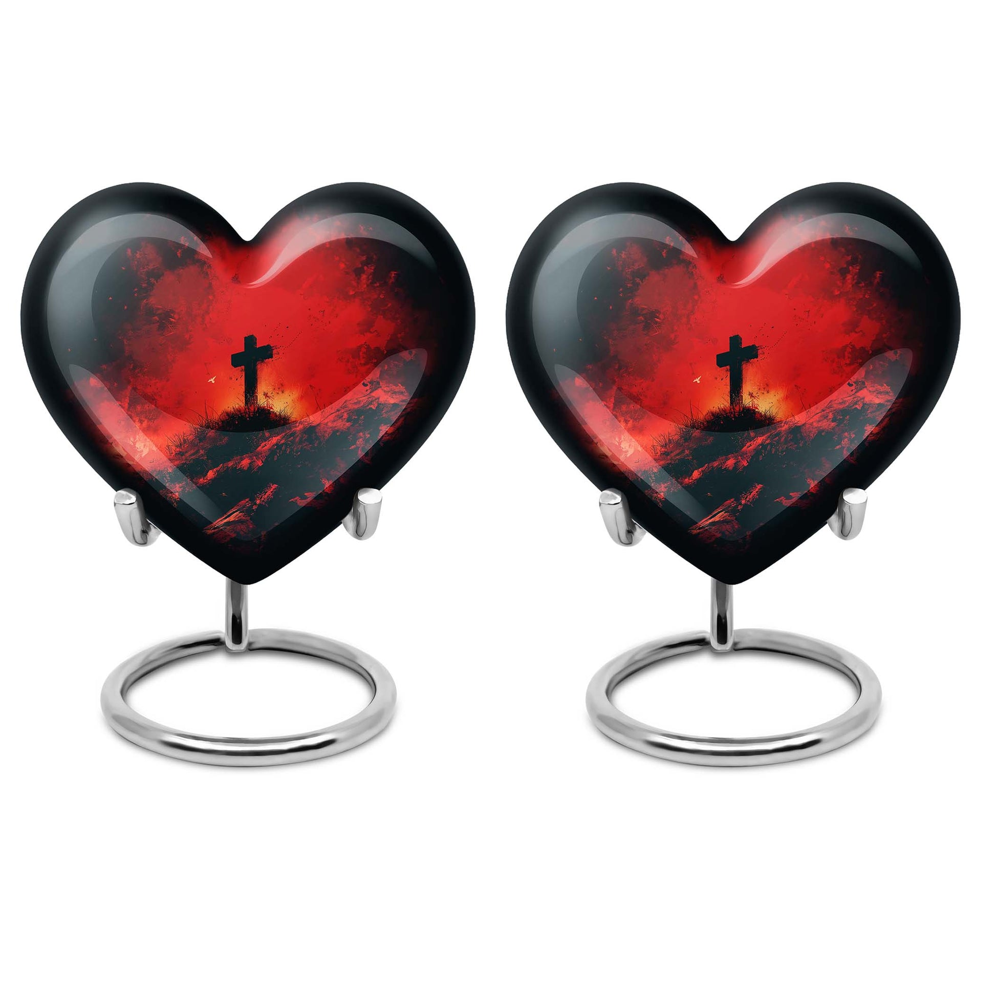 10-inch Heart Urn 