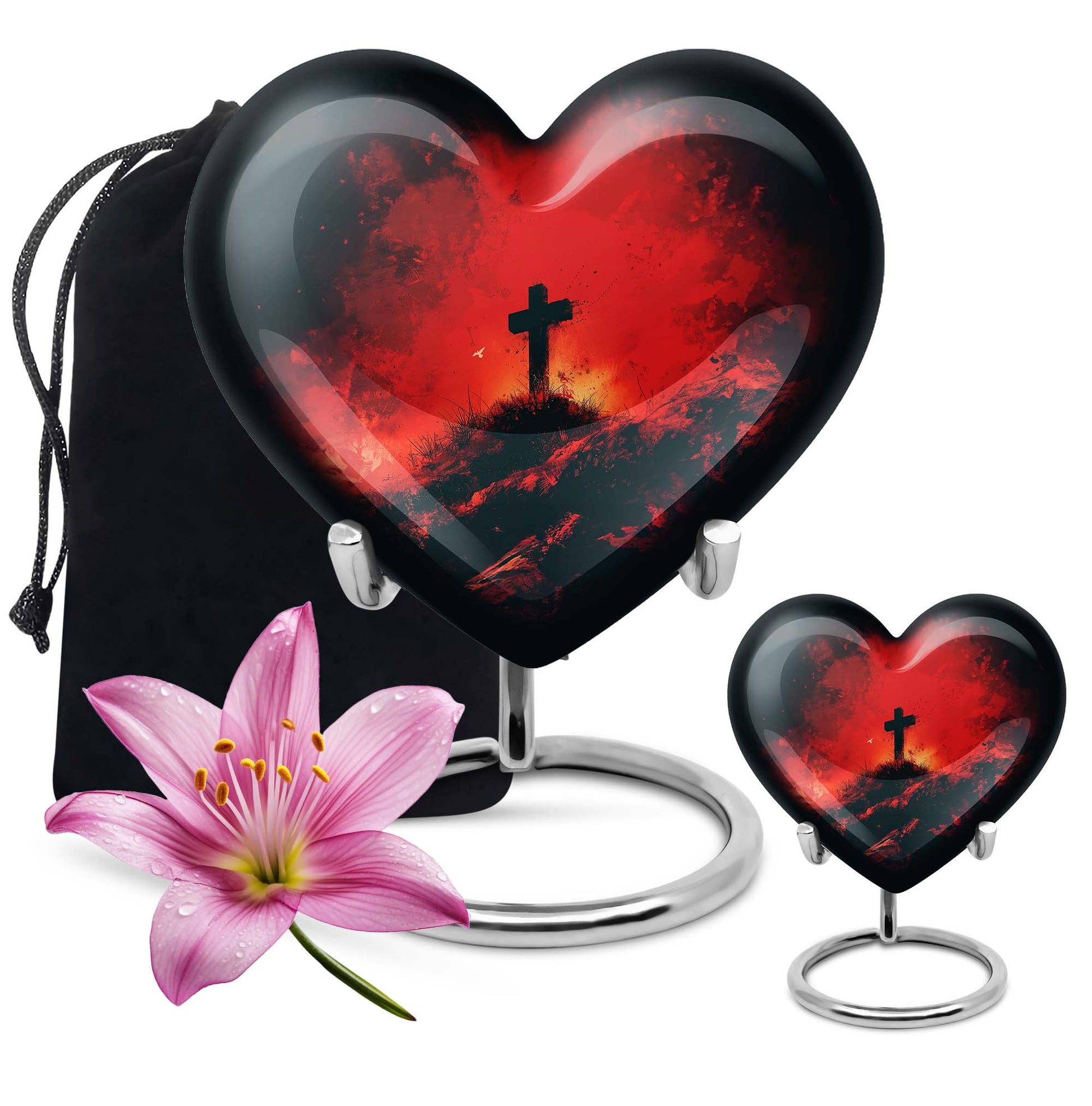 10-inch Heart Urn 