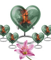 heart shaped cremation urn