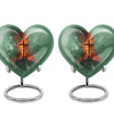 heart shaped cremation urn