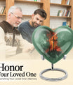 heart shaped cremation urn