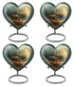 Deer Family Theme 3 Inch Keepsake Pack of 4